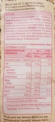 undefined, Kölln Mühlenklassiker mit feinen Roten Beeren 750G