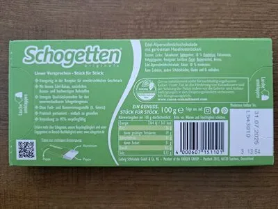 undefined, Schogetten Edel-Alpenvollmilch-Haselnuss 100G