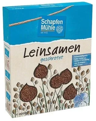 undefined, Schapfenmühle Leinsamen geschrotet 200G