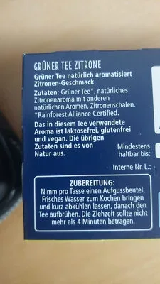 undefined, Meßmer Grüner Tee Zitrone 25ST 43,8G