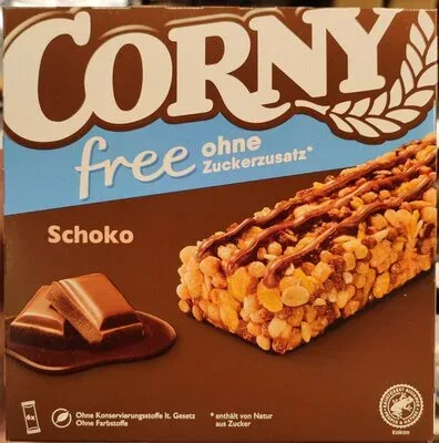 undefined, Corny Free Schoko Riegel 6ST 120G
