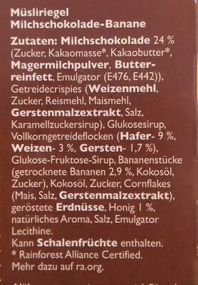 undefined, Corny Schoko-Banane Riegel 6ST 150G