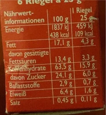 undefined, Corny Erdbeer-Joghurt Riegel 6ST 150G