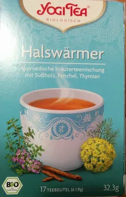 YOGI TEA GmbH, YOGI TEA Halswärmer Bio Filterbeutel 17X1.8 g Filterbeutel