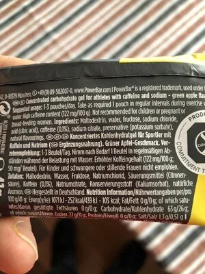 PowerBar, PowerBar PowerGel Original