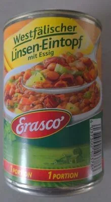 undefined, Erasco 1 Portion Westfälischer Linsen-Eintopf mit Essig 400G