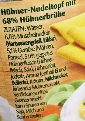 undefined, Erasco Hühner Nudel-Topf 400G