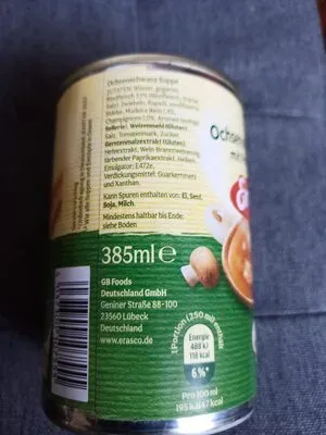 undefined, Erasco Ochsenschwanz Suppe mit Madeira Wein 385ML