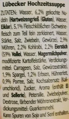 undefined, Erasco Lübecker Hochzeitssuppe 390ML