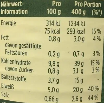 undefined, Erasco Erbsen-Eintopf Hubertus 800G