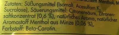 Dallmann's Pharma Candy GmbH, WICK Hustenbonbons ZITRONE& NATÜRLICHES MENTHOL ohne Zucker 72 g Bonbons