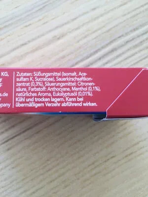 Dallmann's Pharma Candy GmbH, WICK Husten Bonbons WILDKIRSCH & EUKALYPTUS ohne Zucker  46 g Bonbons