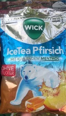 Dallmann's Pharma Candy GmbH, WICK IceTea Pfirsich 72 g Bonbons