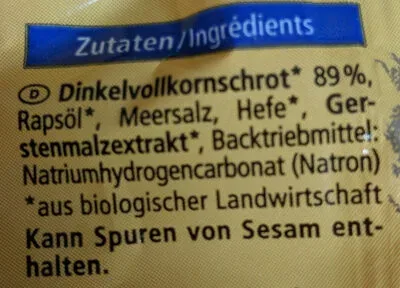 undefined, Alnatura Bio Dinkel Cracker natur 20ST 100G