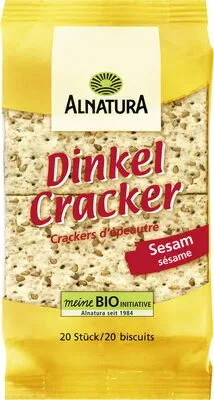 undefined, Alnatura Bio Dinkel Cracker Sesam 20ST 100G