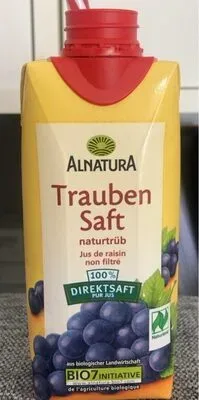 undefined, Alnatura Bio Traubensaft naturtrüb 0,33L