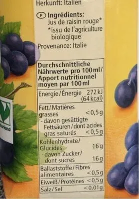 undefined, Alnatura Bio Traubensaft naturtrüb 0,33L