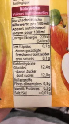 undefined, Alnatura Bio Apfel Mango 100% Direktsaft 330ML