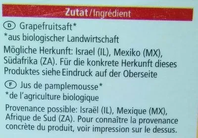 undefined, Alnatura Bio Pink Grapefruit Saft 0,75L