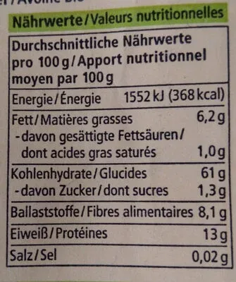 undefined, Alnatura Bio Hafer 500G