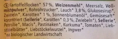 undefined, Alnatura Bio Kartoffel-Lauch Cremesuppe 58G