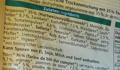 undefined, Alnatura Bio Gemüse-Nudel Suppe 40G