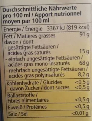 undefined, Alnatura Bio Italienisches Olivenöl Nativ Extra 500ML