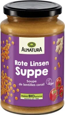 undefined, Alnatura Bio Rote Linsen Suppe 375ML