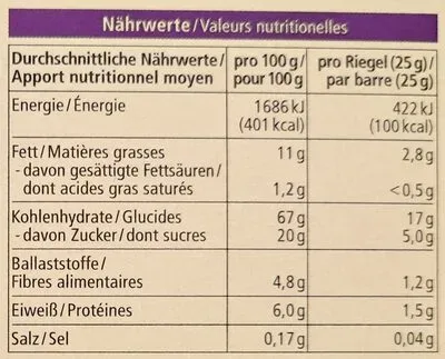 undefined, Alnatura Bio Müsli-Riegel Ahorn-Dattel 6ST 150G