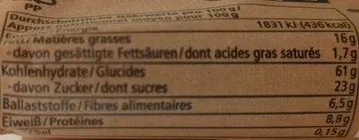 undefined, Alnatura Bio Hafer-Riegel Mandel & Haselnuss 60G