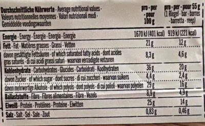 undefined, KoRo Protein Bar Deluxe Pistachio Butter 55G