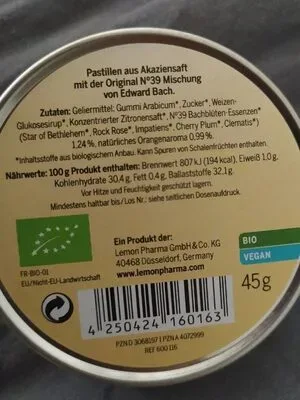 Hager Pharma GmbH, BACHBLÜTEN Nummer 39 FÜR ALLE FÄLLE Pastillen BIO 45 g Pastillen