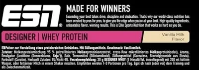 undefined, ESN Designer Whey Protein Milk Chocolate Flavor 300G