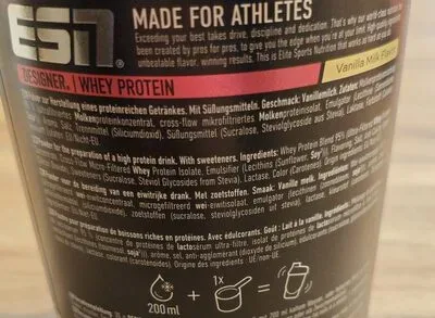 undefined, ESN Designer Whey Protein Vanilla Milk Flavor 300g