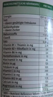 Megamax B.V., MEGAMAX Eiweiß 100 Casein + Whey Protein Neutral 400 g Pulver