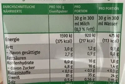 Megamax B.V., Eiweiß 100 Bananen-Geschmack MEGAMAX  30 g Pulver
