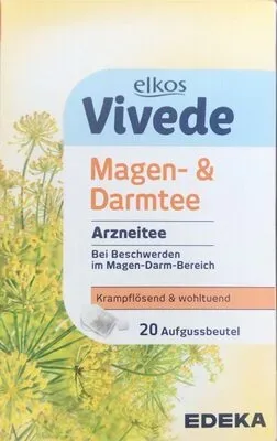 undefined, elkos VIVEDE Magen- & Darmtee 20ST 40G