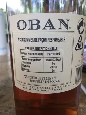 Oban, 14 Years Single Malt -  Spirituosen 70 cl