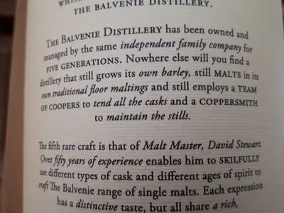 undefined, The Balvenie Whisky DoubleWood 12 Jahre 40% GP 0,7L