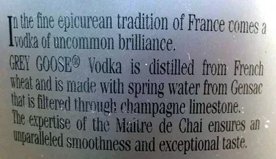 Grey Goose, Vodka -  Spirituosen 70 cl