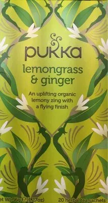 Pukka, Pukka Zitrongengras & Ingwer Tee