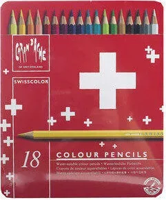 Caran d'Ache, Caran d'Ache - Farbstifte, 19X16X1.3CM, Multicolor