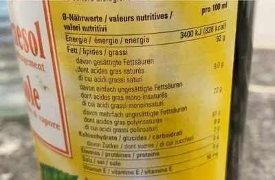 morga, morga Bio Sonnenblumenöl kaltgepresst (5dl)