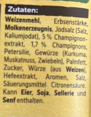 undefined, Maggi Guten Appetit Champignon Creme Suppe ergibt 750ML