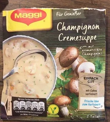 undefined, Maggi Für Genießer Champignon Creme Suppe ergibt 500ML
