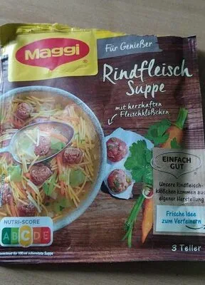 undefined, Maggi Für Genießer Rindfleisch Suppe ergibt 750ML
