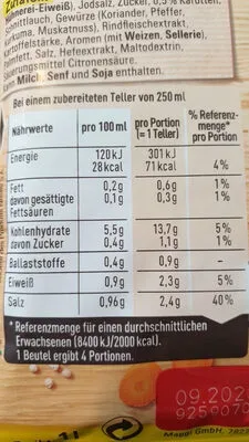 undefined, Maggi Guten Appetit Rindfleisch Suppe ergibt 1L