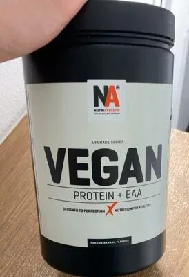 Nutriathletic, Nutriathletic Plant Protein + EAA Sojaprotein Panama Banana 800 g
