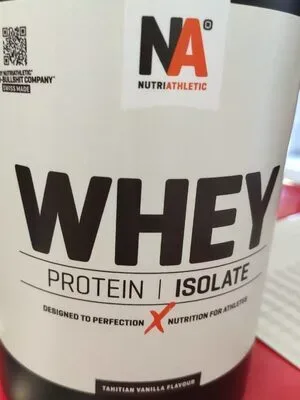 Nutriathletic, Nutriathletic Whey Protein Isolate Tahitian Vanilla 800 g Proteinpulver Beige, Herren, Größe: 0