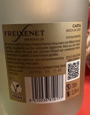 undefined, Freixenet Carta Medium Dry 0,75L